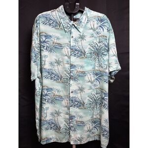 The Foundry Supply Co. Men's 4XL Big & Tall Tropical Button Down